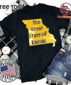 The Great State of Kansas kansas city chiefs For T-Shirt