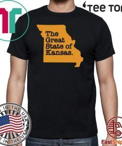 The Great State of Kansas or Missouri Official T-Shirt