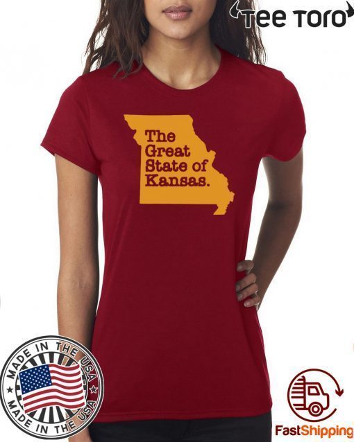 The Great State of Kansas or Missouri Official T-Shirt