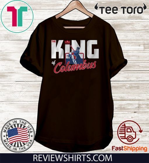 The King of Columbus Columbus Hockey Hot T-Shirt