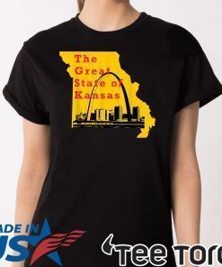 The great state of Kansas Trump Official T-Shirt