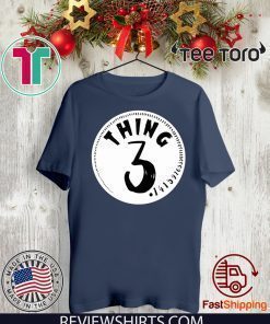 Thing Three White Official T-Shirt