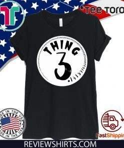 Thing Three White Official T-Shirt