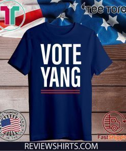 VOTE YANG SHIRT - VOTE YANG FOR T-SHIRT