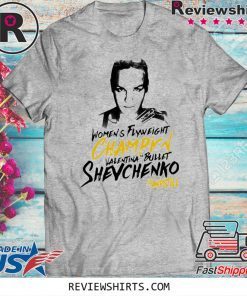 Valentina Bullet Shevchenko Winner Unisex T-Shirt
