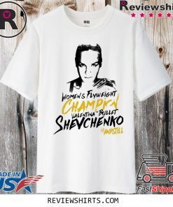 Valentina Bullet Shevchenko Winner Unisex T-Shirt