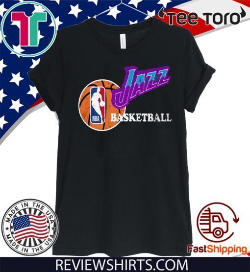 Vintage 90 Jazz Basketball NBA 2020 T-Shirt – Utah Jazz