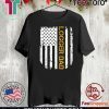 Vintage American Flag Proud Logger Dad Official T-Shirt