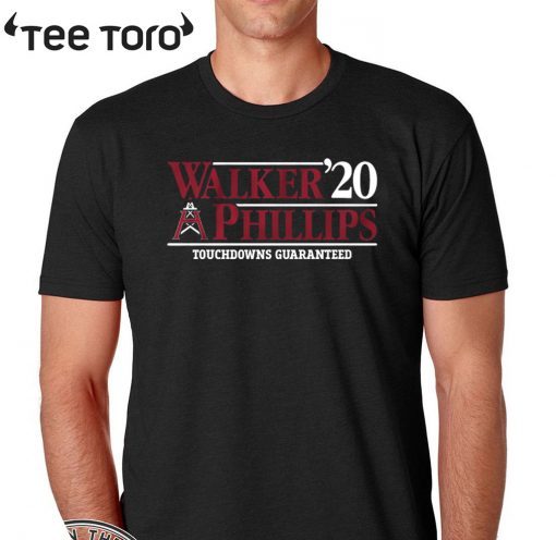 Walker Phillips 2020 Houston Roughnecks Official T-Shirt