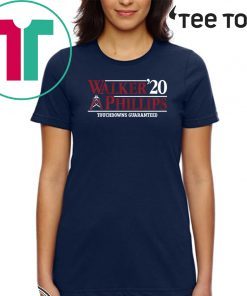 Walker Phillips 2020 Houston Roughnecks Official T-Shirt