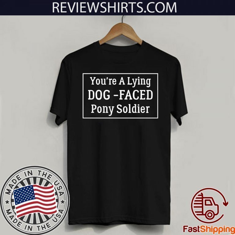 dog faced pony soldier t shirt