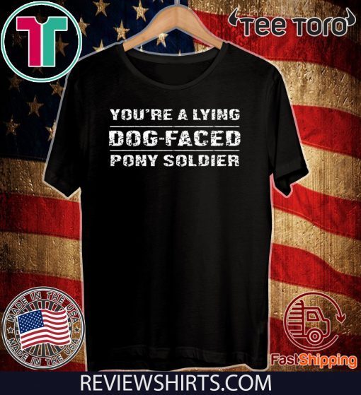 You're a Lying Dog-Faced Pony Soldier Joe Biden 2020 T-Shirt