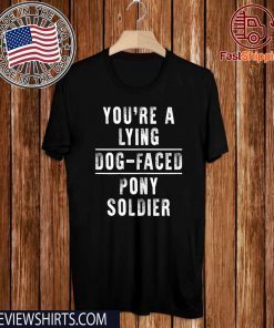 You're a Lying Dog-Faced Pony Soldier Joe Biden Funny T-Shirt