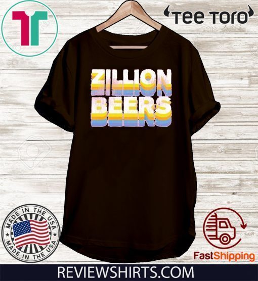 Zillion Beers Retro Official T-Shirt