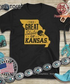 the great state of kansas Kansas city football 2020 T-Shirt