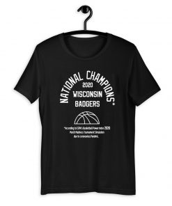 2020 NATIONAL CHAMPIONS TEE SHIRT – WISCONSIN BADGERS SHIRT