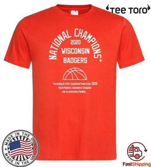 NATIONAL CHAMPIONS 2020 SHIRTS – WISCONSIN BADGERS