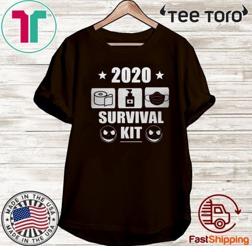 2020 Survival Kit Coronavirus Official T-Shirt
