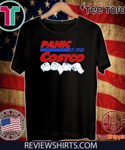 Panic At The Costco Toilet Paper Coronavirus 2020 T-Shirt