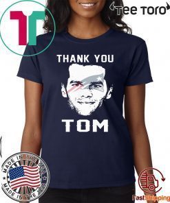 THANK YOU TOM PATRIOTS T-SHIRT