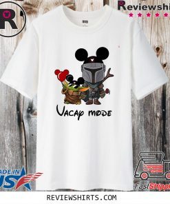 Mickey Yoda And The Mandalorian Vacay Mode Official T-Shirt