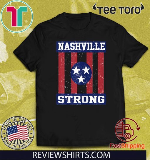 Nashville Strong Retro Vintage Nashville Hot T-Shirt