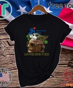Baby Yoda Shirt General Mills Survived Covid 19 2020 T-Shirt