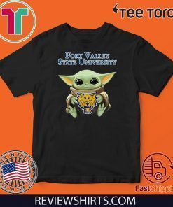 Baby Yoda Hug Fort Valley State University 2020 T-Shirt