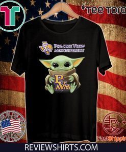 Baby Yoda Prairie View A&M University 2020 T-Shirt