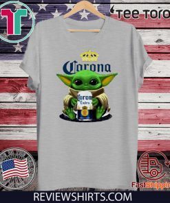 Baby Yoda hug Corona Extra Shirt