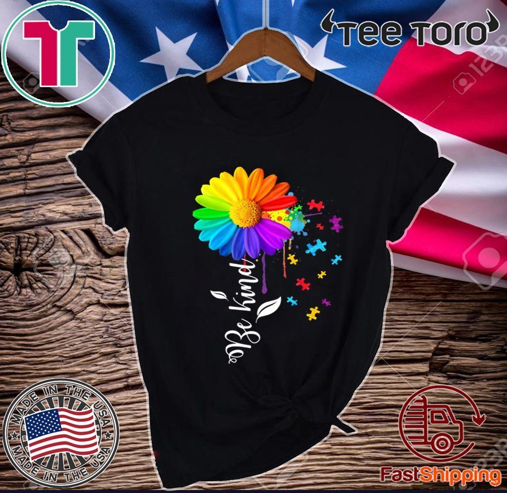 Be Kind Autism Awareness Kindness T-Shirt