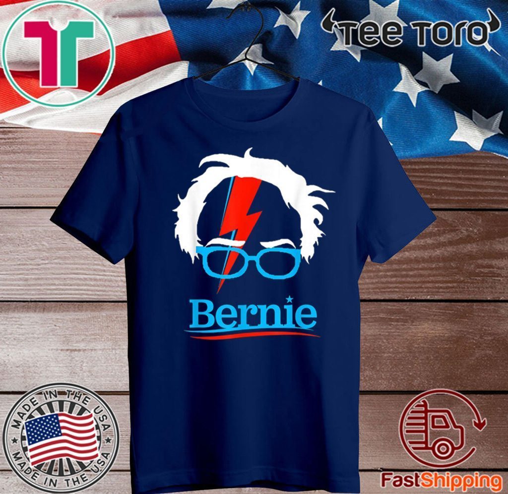 Bernie Hair Lightning Bolt 2020 T-Shirt