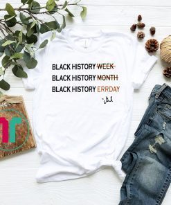 Black History ERRDAY Tee Shirt Chris Paul