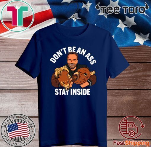 Arnold Schwarzenegger Stay Inside 2020 T-Shirt