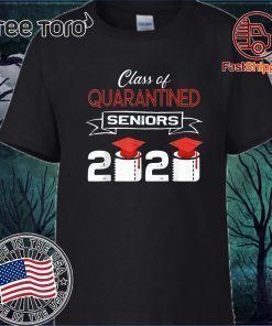 Original Class of 2020 Quarantined Seniors Flu Virus Quarantine T-Shirt
