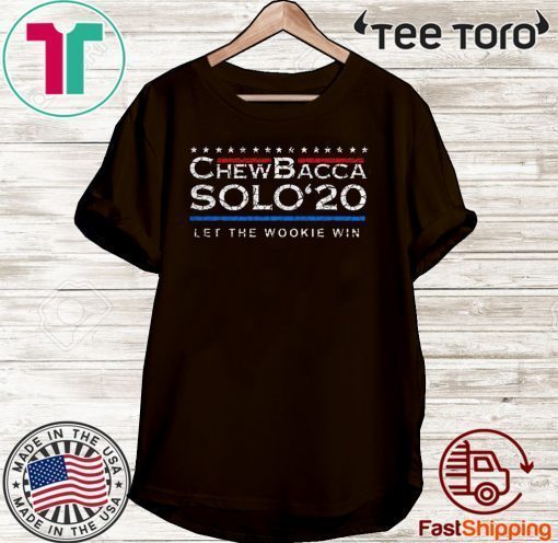 Chewbacca solo 20 Let the Wookie win T-Shirt - Limited Edition