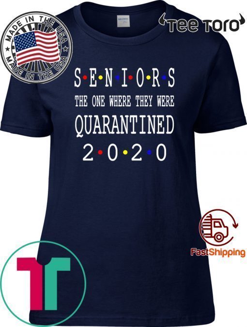 Class Of 2020 Graduation Senior Funny Quarantine Hot T-Shirt - Senior 2020 Shit Getting Real Shirt