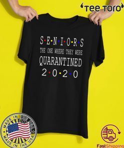 Class Of 2020 Graduation Senior Funny Quarantine – Senior 2020 Shit Getting Real Unisex Tee ShirtClass Of 2020 Graduation Senior Funny Quarantine – Senior 2020 Shit Getting Real Unisex Tee Shirt