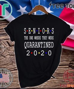 Class Of 2020 Graduation Senior Funny Quarantine Shirt - Senior 2020 Shit Getting Real For T-Shirt