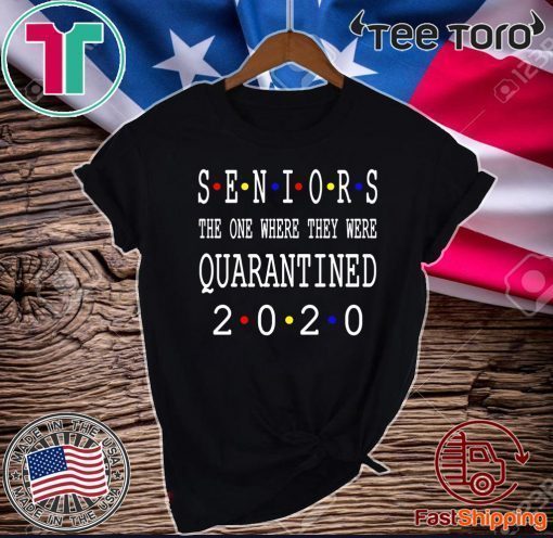 Class Of 2020 Graduation Senior Funny Quarantine Shirt - Senior 2020 Shit Getting Real For T-Shirt