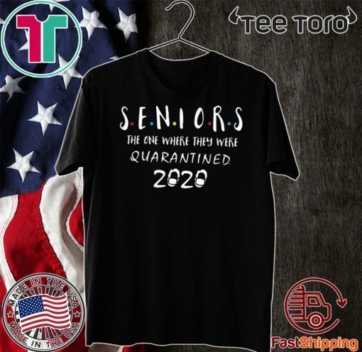 Class Of 2020 Graduation Senior Quarantine 2020 T-Shirt