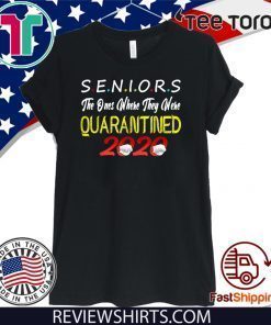 Class Of 2020 Quarantined Graduation Class Funny Quarantine Official T-Shirt