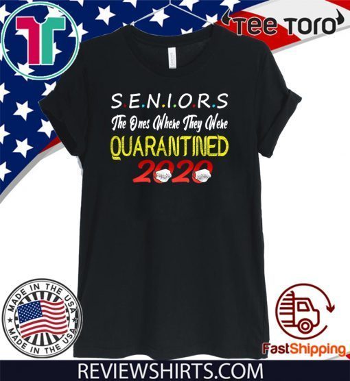 Class Of 2020 Quarantined Graduation Class Funny Quarantine Official T-Shirt