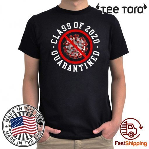 Class Of 2020 Quarantined - Survived Flu No Virus 2020 T-Shirt