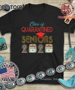 Class of 2020 Quarantined Seniors Flu Virus Quarantine Official T-Shirt