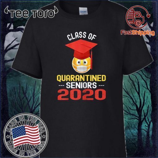 Class of 2020 Quarantined Seniors Flu Virus Quarantine Grad Official T-Shirt