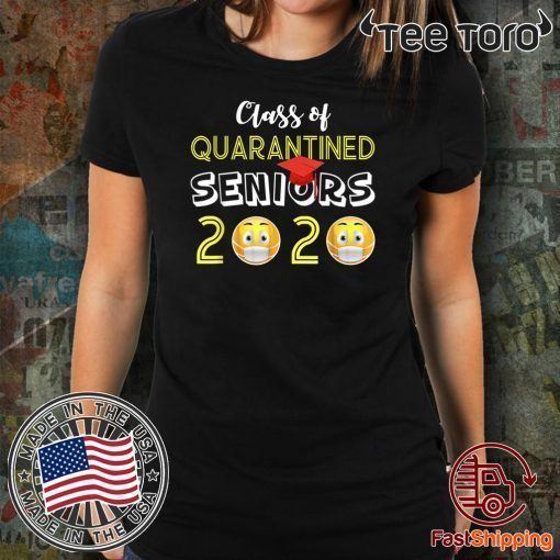 Class of 2020 Quarantined Seniors Flu Virus Quarantine Original T-Shirt