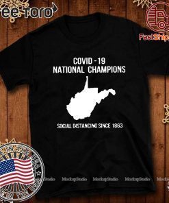 Covid 19 national champions t-shirts