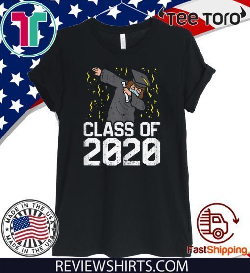 Dabbing Graduate Class Of 2020 Funny Social Distancing Official T-Shirt