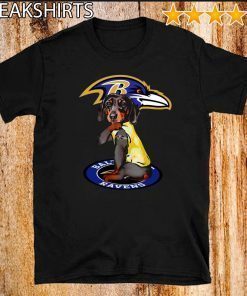 Dachshund Baltimore Ravens 2020 T-Shirt